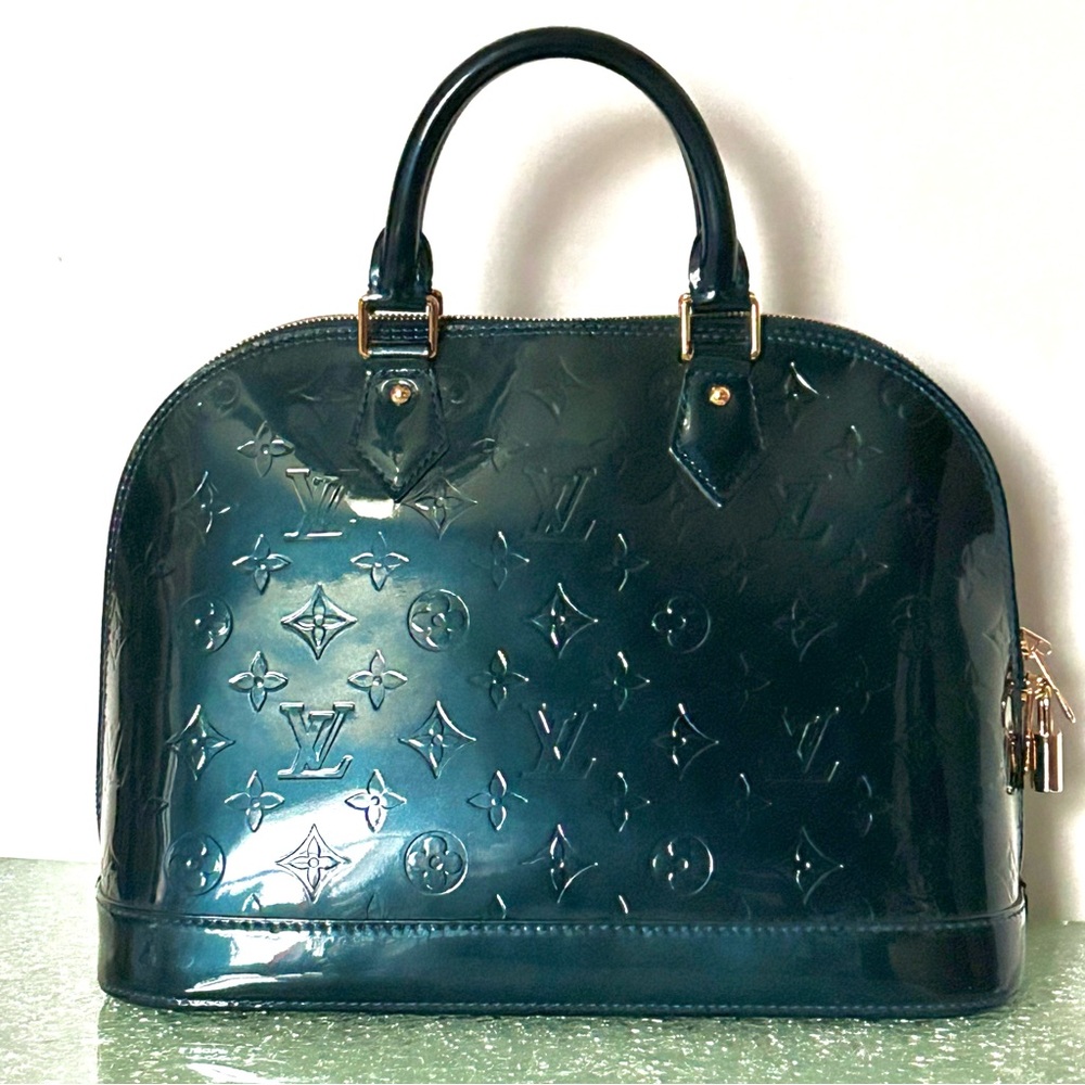 LOUIS VUITTON ALMA (PM) BLUE NUIT EXCELLENT CONDITION